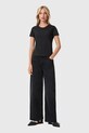 AllSaints tricou din bumbac negru W285JC