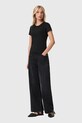 AllSaints tricou din bumbac W285JC negru