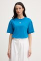 HUGO oversize majica kratkih rukava za žene s modalom SIGNATURE_TSHIRT plava 50556807