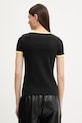 Oblečení Kenzo tričko bavlněné s elastanem dámské FG52TS2174SJ černá