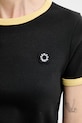 Majica kratkih rukava Kenzo FG52TS2174SJ. crna