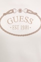 Guess t-shirt bawełniany ROSALBA V6RI04.K8FQ4 beżowy