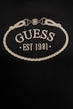 Guess t-shirt bawełniany ROSALBA V6RI04.K8FQ4 czarny