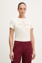 Guess t-shirt ARABELLA regular beżowy V6RI06.KD741