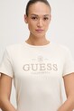 Guess t-shirt ARABELLA beżowy V6RI06.KD741