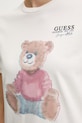 Guess t-shirt bawełniany CARLA V6RI08.K8FQ4 beżowy