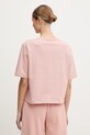 Odzież Guess t-shirt bawełniany SOPHIE V6RI09.I3Z14 różowy