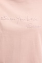 Guess t-shirt bawełniany SOPHIE V6RI09.I3Z14 różowy