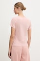 Odzież Guess t-shirt bawełniany KETTY V6RI10.I3Z14 różowy