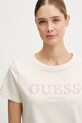 Guess t-shirt GIUDITTA beżowy V6RI11.J1314