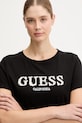 Guess t-shirt GIUDITTA czarny V6RI11.J1314