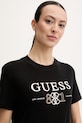 Μπλουζάκι Guess STEFFI μαύρο V6RI13.KD772