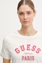 Guess t-shirt ANITA beżowy V6RI15.J1314