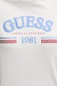 Guess t-shirt bawełniany ALDA V6RI16.I3Z14 beżowy