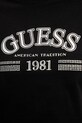 Guess t-shirt bawełniany ALDA V6RI16.I3Z14 czarny