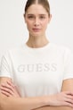 Guess t-shirt OCTAVIA beżowy V6RI20.J1314
