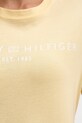 Tommy Hilfiger t-shirt bawełniany WW0WW40276. żółty
