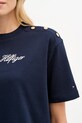Tommy Hilfiger t-shirt bawełniany WW0WW47819 granatowy
