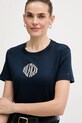 Tommy Hilfiger t-shirt bawełniany granatowy WW0WW47880