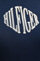 Βαμβακερό μπλουζάκι Tommy Hilfiger WW0WW47881 σκούρο μπλε