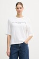 Tommy Hilfiger t-shirt bawełniany bawełna biały WW0WW47811