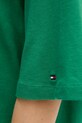 Tommy Hilfiger t-shirt bawełniany WW0WW47811 zielony