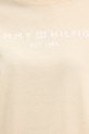 Tommy Hilfiger t-shirt damski bawełniany WW0WW47811 beżowy