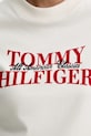 Tommy Hilfiger t-shirt bawełniany WW0WW47884 beżowy