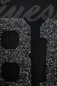 Guess oversize tričko dámske bavlnené W6RI12.K9RM1 čierna
