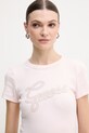 Guess t-shirt różowy W6RI22.KA0H1