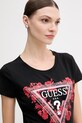 Guess t-shirt czarny W6RI23.J1314