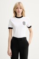 Guess t-shirt aplikacja biały W6RI31.J1314