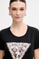 Guess t-shirt LEO czarny W6RI32.J1314