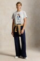 Odzież Polo Ralph Lauren t-shirt damski bawełniany 211A96261 szary