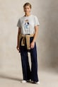 Odzież Polo Ralph Lauren t-shirt damski bawełniany 211A96261 szary
