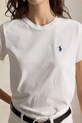 Polo Ralph Lauren t-shirt bawełniany biały 211B14605