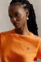 Polo Ralph Lauren t-shirt bawełniany pomarańczowy 211B14605