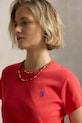 Polo Ralph Lauren t-shirt damski bawełniany czerwony 211B14605