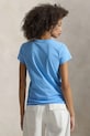 Polo Ralph Lauren t-shirt bawełniany 211B14605 niebieski SS26