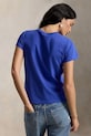 Polo Ralph Lauren t-shirt bawełniany damski 211B14605 niebieski SS26