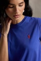 Polo Ralph Lauren t-shirt bawełniany damski niebieski 211B14605