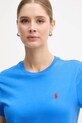 Polo Ralph Lauren t-shirt bawełniany niebieski 211B14605