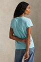 Polo Ralph Lauren t-shirt bawełniany 211B14605 turkusowy SS26