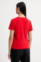 Oblačila Bombažna kratka majica Calvin Klein LV044E205G rdeča