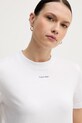 Calvin Klein t-shirt bawełniany biały LV147C857G