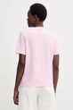 Odzież Calvin Klein t-shirt bawełniany LV147C857G różowy