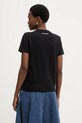 Odzież Karl Lagerfeld t-shirt bawełniany B1W17019 czarny