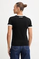 Odzież Karl Lagerfeld t-shirt bawełniany B1W17027 czarny