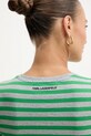 Karl Lagerfeld tricou din bumbac IKON B1W17037 verde