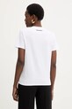 Ρούχα Βαμβακερό μπλουζάκι Karl Lagerfeld IKON B1W17038 λευκό